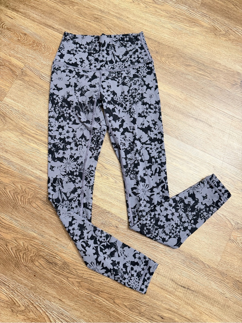 Lululemon Align Pant II in the "Efflorescent Nebula Black"